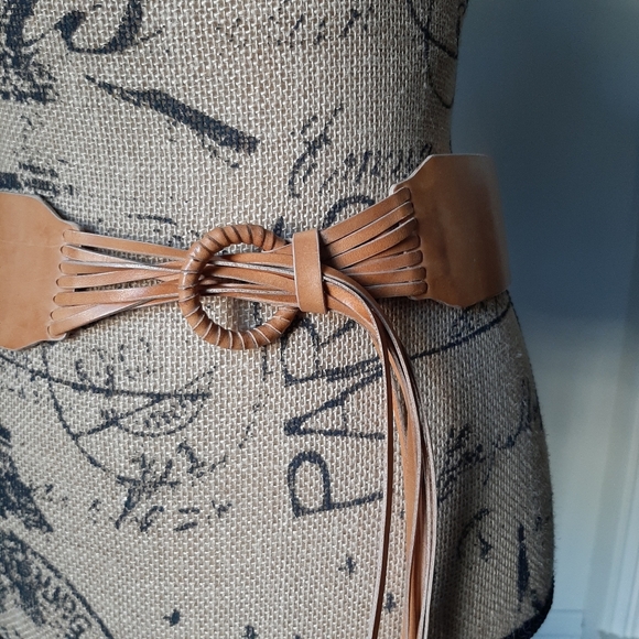 HAYDEN MICHAEL BOHO EMBROIDERED TASSEL BELT - Picture 2 of 13